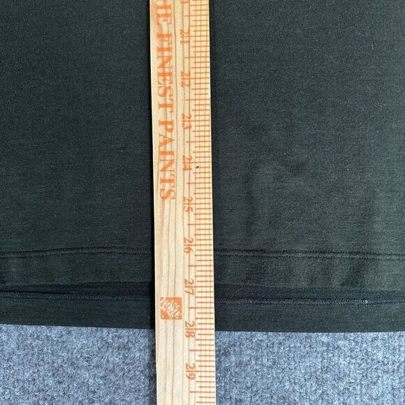 Lululemon Polo Shirt Mens Medium Black Performance Short Sleeve Athleisure Adult - Picture 7 of 7